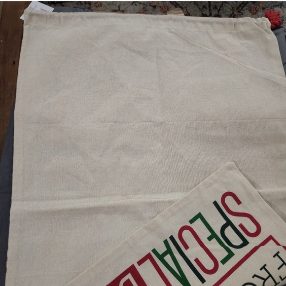 NWT Jumbo From Santa Sack  Cute and festive, this cheerful Christmas delivery sa - Picture 3 of 6